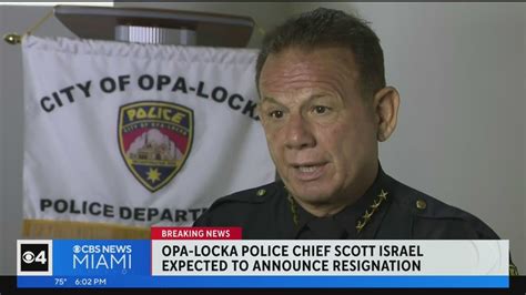 City: Opa-Locka Police Chief and former BSO Sheriff Scott Israel to announce retirement